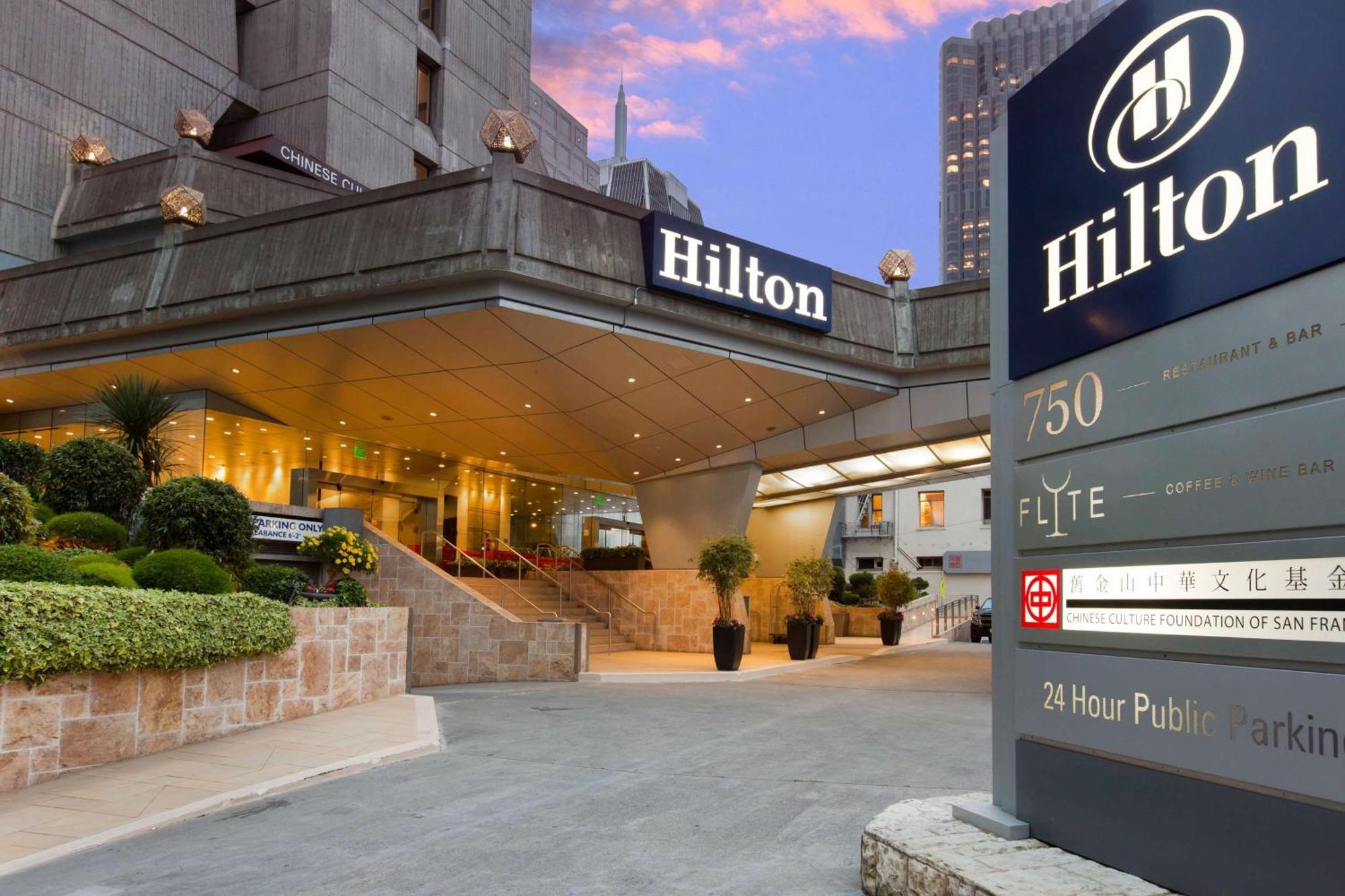 Hilton San Francisco Financial District Hotell Eksteriør bilde