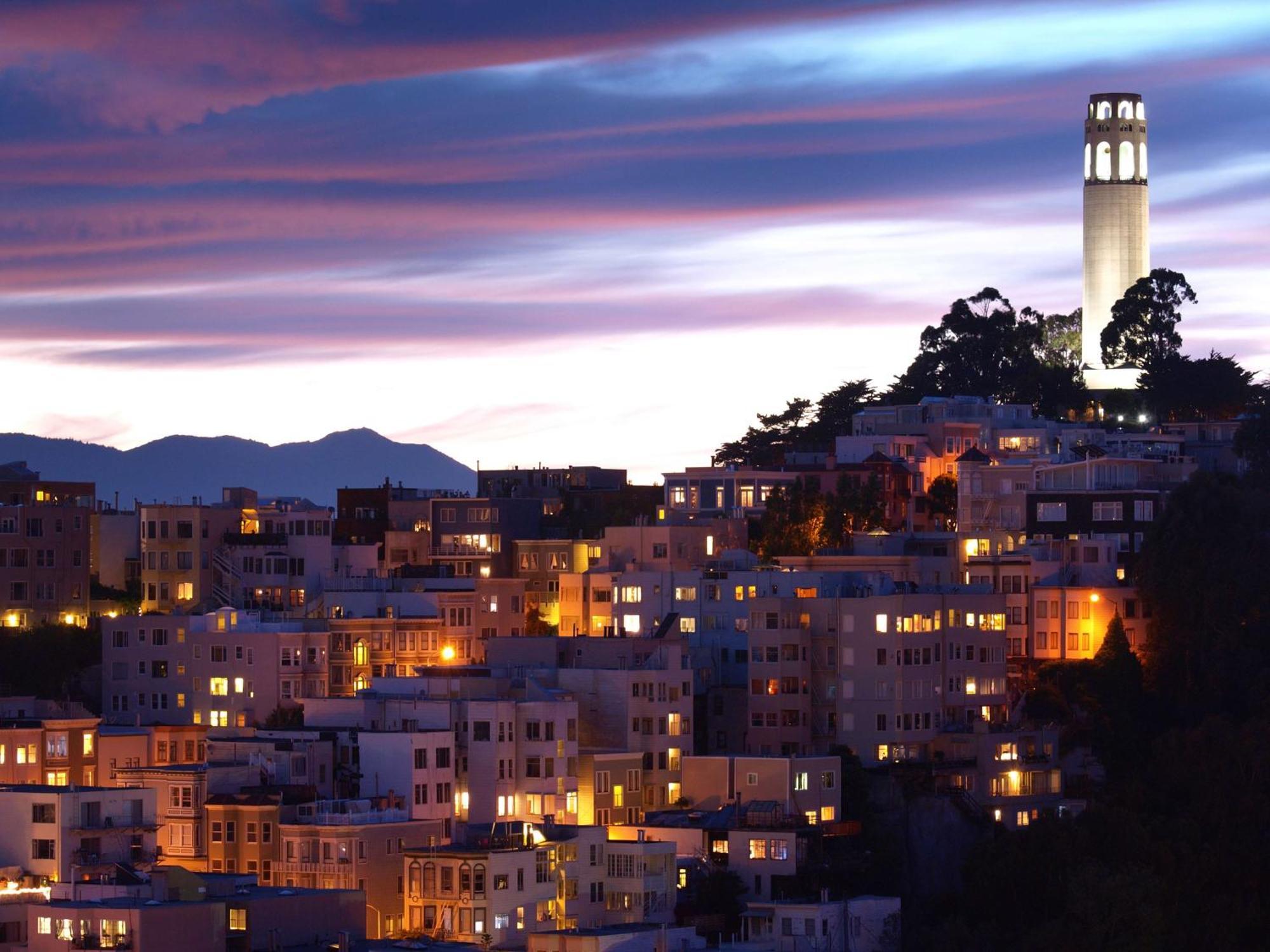 Hilton San Francisco Financial District Hotell Eksteriør bilde