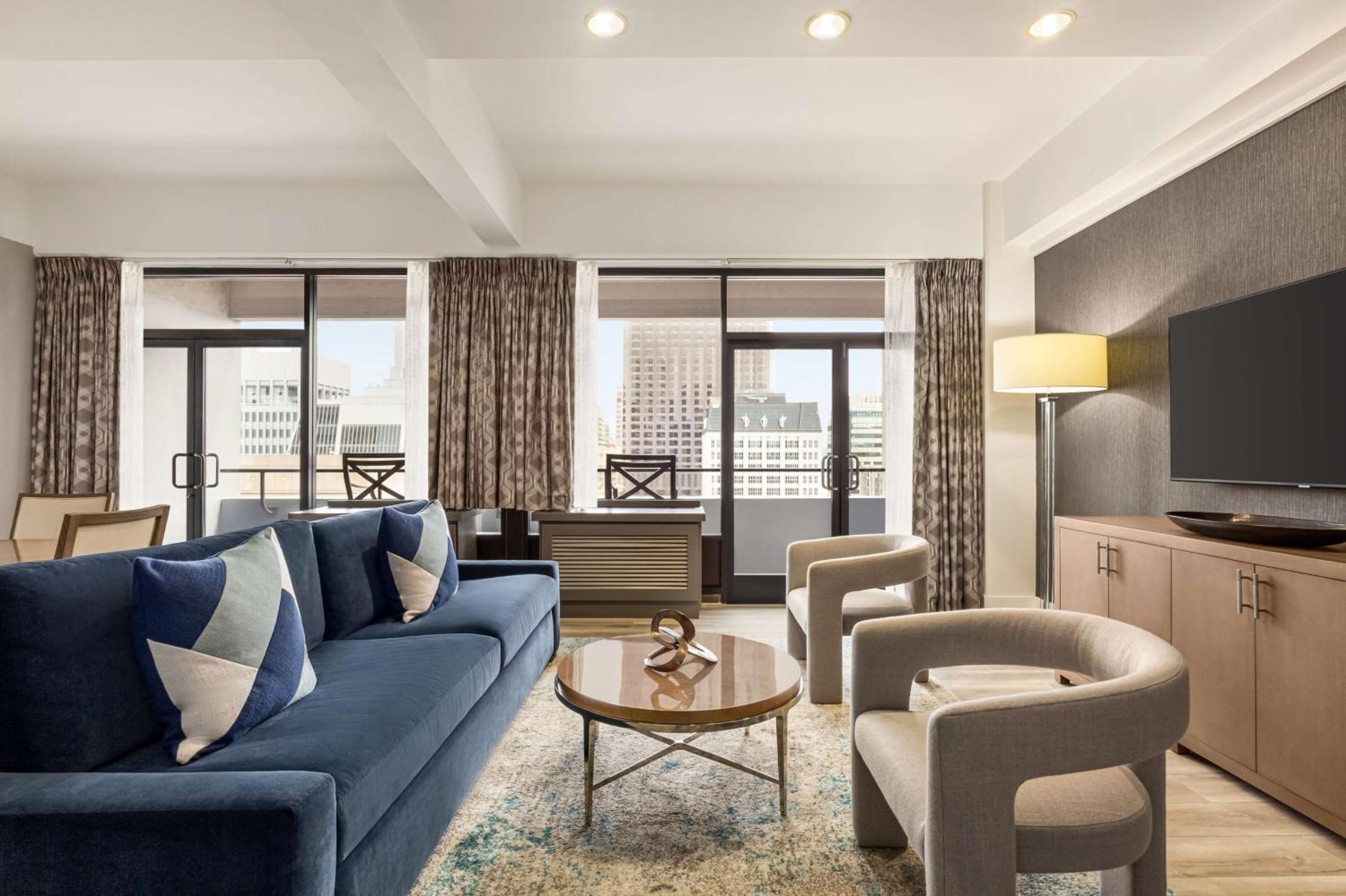 Hilton San Francisco Financial District Hotell Eksteriør bilde
